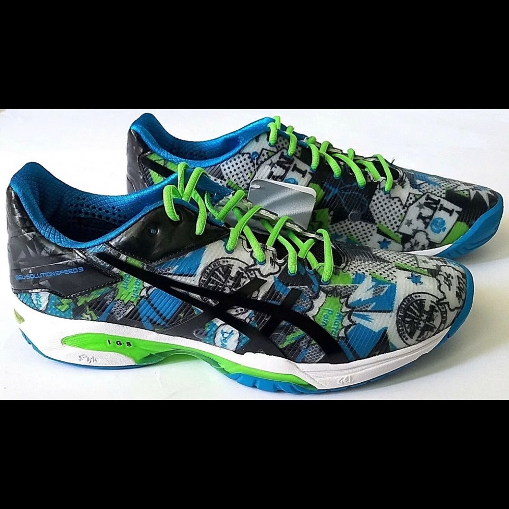 Ascis Gel Solution Speed 3 L.E. NYC New York City Marathon Men’s 8.5. Tennis